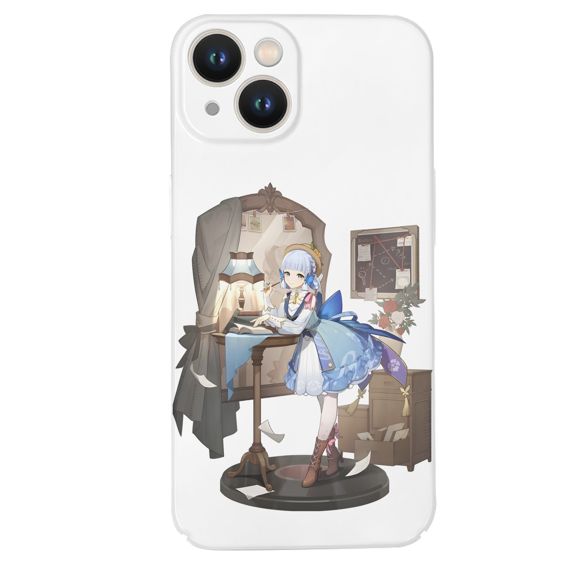 げんし神 神里綾華 神宮寺レン genshin Kamimiya Ren 【iPhone 14シリーズ対応】ハードケース